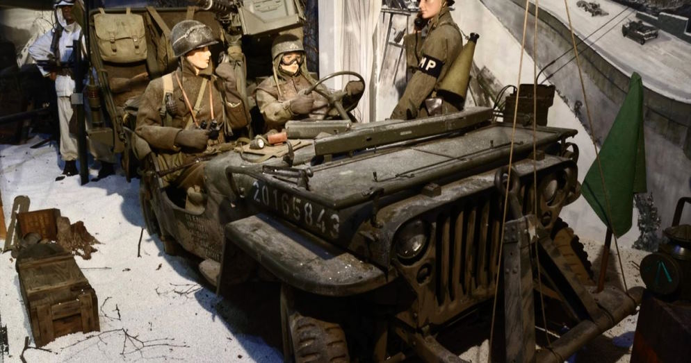 Exhibits of Battle of the Bulge in Luxembourg